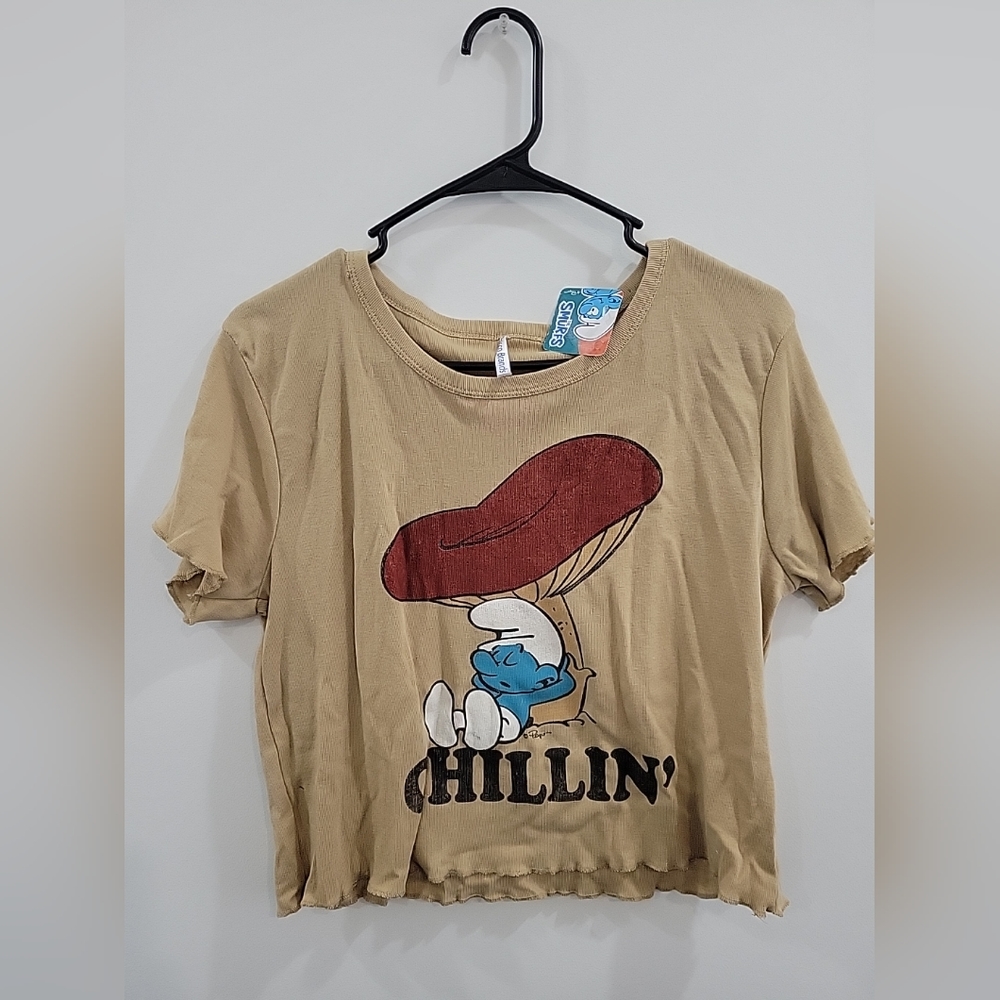 Smurfs Crop Top